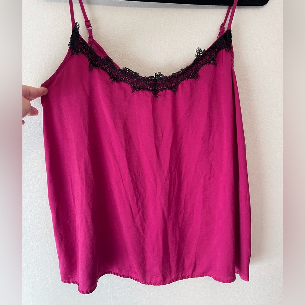 Apt.9 Lace and Satin Tank Top - Picture 3 of 5
